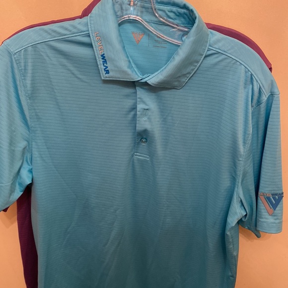 Mens golf polos by Levelwear size small - Picture 5 of 12